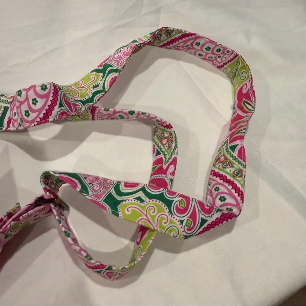 Vera Bradley Crossbody Hipster Bag in Retired Pinwheel Pink Pattern - Picture 7 of 8